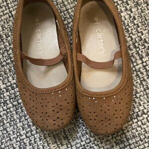 Carter's Tan Kids Dress Shoes